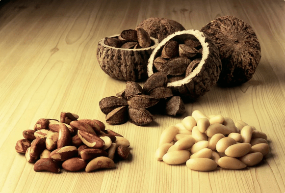 Nuts brasileiros