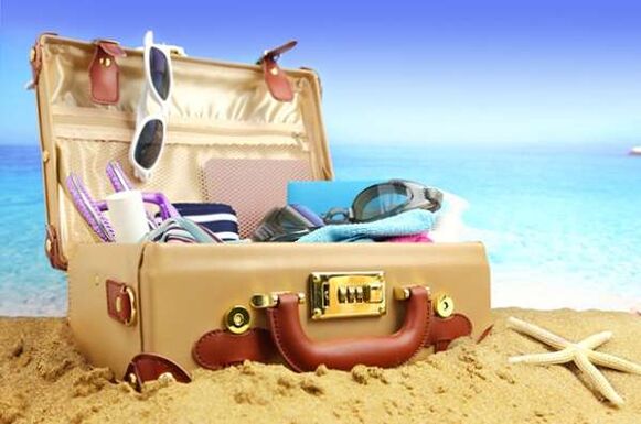 Vacacións na praia como medio para aumentar a potencia