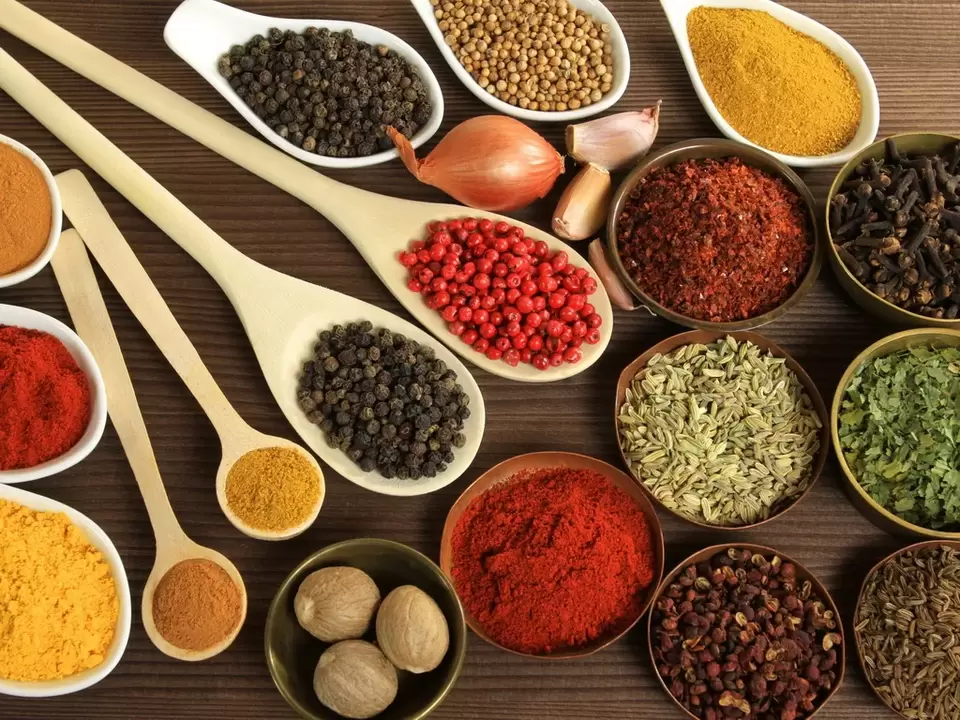 Especias para estimular a potencia